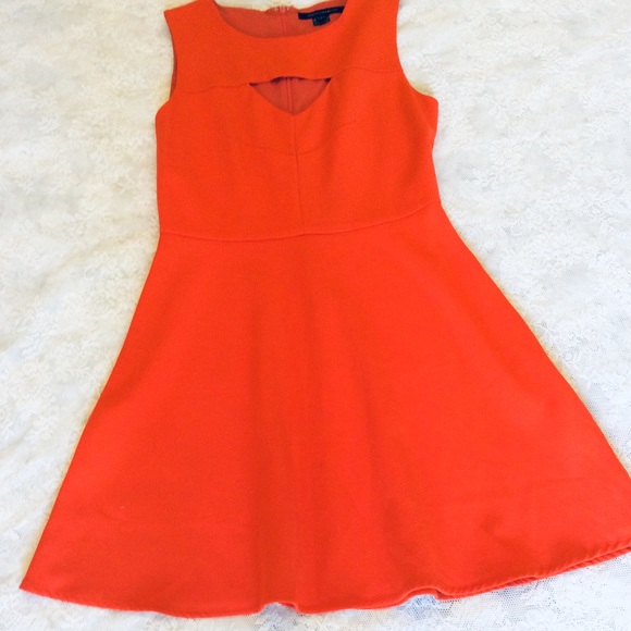 French Connection Dresses & Skirts - French Connection Coral Sleeveless Dress